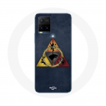 Coque pour Vivo Y21s 2021 / Y21 2021 Game of Thrones Le Tr&ocirc;ne de Fer Triangle Logo juoda