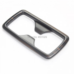 for Toyota RAV4 -2023 ABS Rear center armrest water cup frame Rear drain cup frame decoration stickers Wood grain gray