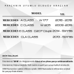 Stoglangio remonto komplektas Mercedes W205,W177,C,CLA,A,E- klasė