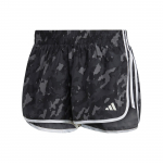 Adidas Logotipo Spausdinimo Kamufliažinės Juostelės Vidutinio Liemens Sportiniai &Scaron;ortai Moteri&scaron;kos Kelnės Anglies Juoda HM4249 M