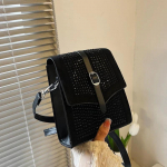 Nauja mada, universalus interneto garsenybių asmeninis mobiliojo telefono krep&scaron;ys, keičiamas vieno peties žinutės mažas kvadratinis krep&scaron;ys.