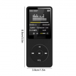 MP3 grotuvas USB įkrovimas Įra&scaron;as Skaitmeninis ekranas Ekranas Medijos nuostoliai Ne&scaron;iojami Ki&scaron;eniniai Sportas Bėgimas Vaik&scaron;čiojimas Muzikos grojimas juoda