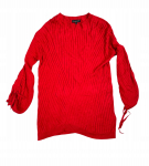 Piękny czerwony sweter damski F&F 40 - Used