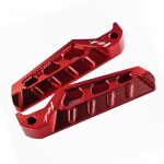 YAMAHA FZ1 FZ 1 FZ-1 2006-2015 2014 2013 2025 Motociklų priedai CNC Galinės keleivio kojų atramos Kojų atramos Pegs Galiniai pedalai raudona