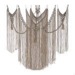 Macrame pakabinami austi gobelenai Boho fono pra&scaron;matnūs dekoro kutai, skirti gyventi bendrabutyje Width 95 cm