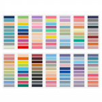 2800/3600 vnt. Spalvoti indeksų lipdukai Vandeniui atsparios PET indeksų etiketės Lipnūs lapeliai Vėliavėlės Puslapių žymos Ra&scaron;omos failų indeksų skirtukai 140