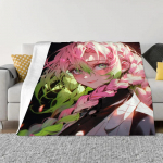 Demon Slayer-Kanroji Mitsuri Prabangus Metamas Antklodė Sofa Žiema Interjeras Namams Lova Antklodės ir Užklotai Mikropluo&scaron;to Patogūs Pataliukai Kelio ir 30x40in