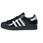 adidas Superstar 2 Juodi Balti Patentuotos Odos Moteri&scaron;ki Kedai Core-Black Cloud-White JH7756 41⅓ black