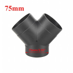 42mm/60mm/75mm/90mm Oro Ventiliacijos Ortakų T Y L Gabalas Alkūnės Vamzdis Webasto Dyzeliniam Stovėjimo &Scaron;ildytuvui I&scaron;ėjimo I&scaron;metimo Jungtis Jungtis 75mm Type E