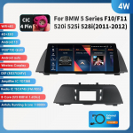 Ossuret Android automobilio multimedijos grotuvas BMW F10 F11 520i 525i 528i CIC NBT 2011 - 2017 Automobilio radijas Multimedia grotuvas GPS grotuvas 1920*720 I&scaron;manusis ekranas RDS 4W 4G 32G