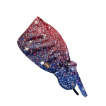 Madinga Velykinio ra&scaron;to darbo kepurė, Laisvalaikio moteri&scaron;ka kepurė su skylute uodegai, Plaukų plovimo kepurė, Baotou kepurė One Size mėlyna