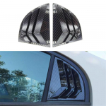 HONDA Civic 2006-2011 Mėlyno anglies pluo&scaron;to i&scaron;vaizdos &scaron;oninio lango oro įsiurbimo žaliuzės dangtelis