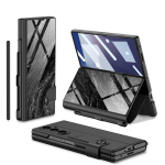 Telefono dėklas Samsung Galaxy Z Fold 7 dėklas su ekrano apsauga ir laikikliu ra&scaron;ikliui Z Fold 7