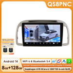 Ossuret Android automobilio radijas Nissan March Micra K12 2002 -2010 navigacijai Auto GPS pagrindinis įrenginys Stereo 5G WIFI Multimedija Snapdragon Autoradio Carplay QS8 8Core 8G 128G 360