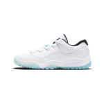 Air Jordan 11 Retro Low PS Legend Blue Vaikams Sportbačiai Balti Juodi 505835-117 28