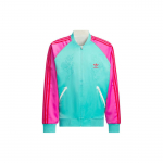 Adidas Originals X Feifei Ruan Bendradarbiavimas FW23 Dvipusė Spalvų Blokų Satino Siuvinėta Striukė Unisex Striukė IX4242 XXXL