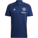 Adidas Logotipas Lauko Atsitiktinis Sportinis Trumpomis Rankovėmis Polo Mar&scaron;kinėlis Vyri&scaron;ki Polo Mar&scaron;kinėliai Tamsiai Mėlynas IT2028 M