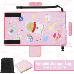 1/2 vnt. vaiki&scaron;ka kelioninė lova lėktuve, kūdikio pedalai, lova kojoms, pakabinamas hamakas, kūdikio kojų atrama, mažylio lėktuvo sėdynės prailgintuvas 79x44cm