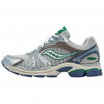 Saucony ProGrid Triumph 4 Universalūs Patogūs Starlight Inspiration Žemi Laisvalaikio Batai Unisex Kedai Sidabriniai Rudi Žali S79083-1 42