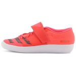 Adidas Adizero Shot Put laisvalaikio neslystantys žemapadžiai bėgimo bateliai vyrams, rožiniai juodi ir balti EG6174 38⅔