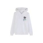 Adidas Originals Trefoil Bodega Full Zip Hoodie Vyri&scaron;kos striukės Baltos FP7703 S