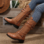 Moteri&scaron;ki ankle boots Ruduo Žiema Auk&scaron;takulniai batai moterims Sagtis Užtrauktukas Plok&scaron;ti Ilgi Didelio Dydžio Patogūs Batai Moterims Botas De Mujer 38 geltona