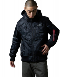 ALPHA INDUSTRIES gofruotas striukė su kapi&scaron;onu TA1716 Vyri&scaron;ka S dydis