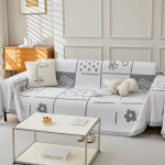 &Scaron;enilinis Ins Sofa užvalkalas-audinys visiems sezonams, apsauga nuo kačių draskymo, visuotinai apimantis užvalkalas, sofos pledas, neslystantis pagalvėlės užvalkalas 180*130cm