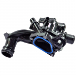 9808647080 Au&scaron;inimo sistemos siurblio au&scaron;inimo skysčio termostato žarna, skirta Peugeot 207 308 1.6T Citroen C4 DS &scaron;ildymas juoda