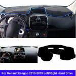 Skirta Renault kangoo 2010 &ndash; LHD RHD 2011 2012 2013 2014 2015 2016 2017 2018 2 sluoksnių automobilio prietaisų skydelio dangtis RHD Black