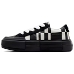 Converse Chuck Taylor All Star Cruise Stilingos kasdienės žemakulnės espadrilės Unisex Juodos ir baltos 35.5 juoda balta spalva