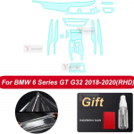 For BMW G32 6GT 6 Series 2018- Accessories interior Thin film transparent TPU Protective Film Anti-Scratch Sticker GT G32 RHD