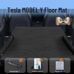Tesla Model Y Automobilio čiužinys - Maodou Y Miego kilimėlis galinei sėdynei ir bagažinei, YaSleep pripučiamas čiužinys. Standard juoda be galvos atramos spalva