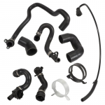 Radiatoriaus žarna BMW E87 E90 E92 E93 130i 325I 330I X1 N52 2.5L 3.0L 2005 - 2012 11537545890 11537516414 juoda
