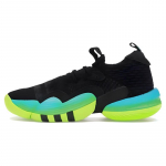 Adidas Trae Young 2.0 Neslystantys, atsparūs dilimui, žemi krep&scaron;inio bateliai Vyri&scaron;ki Juodi Žali HO6473 43⅓