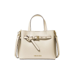 Michael Kors Emilia Vienspalvė Minimalistinė Sagtis Odinė Rankinė Moteri&scaron;kos Rankinės Kreminė 35F0GU5S5T-289 Basic Set (Bag+Dust Bag)
