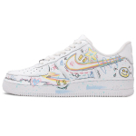 Nike Air Force 1 Neslystantys ir atsparūs dilimui žemi krep&scaron;inio/riedlenčių batai Vyri&scaron;ki Balti CW2288-111(Komanda41-) 44