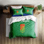 GAIS pledo užvalkalų komplektas be paklodės Karali&scaron;kojo, Karalienės, Dvigulio, Pilno, Dvynių, Vienviečio dydžio lovos skalinių komplektas 135x200cm blue