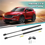 2 vnt. priekinio variklio dangčio pakėlimo atraminiai strypai, dujiniai amortizatoriai, skirti Mazda CX-5 CX5 KF 2017 2018 2019, automobilio aksesuarai juoda