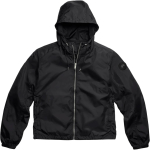 Canada Goose SS26 Drift Juodas Ženklas Su Gobtuvu Užtraukiamas Ilgomis Rankovėmis Vėjo Striukė Vyri&scaron;kos striukės 2672M-19061 L black