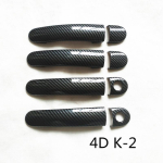 Seat Altea XL leon fr 2004 2005 2006 2007 2012 ABS plastiko chromuotos durų rankenų apdailos automobilio aksesuarai black