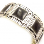 Les Tr&eacute;sors De Lily [C5284] - Bracelet Cr&eacute;ateur 'Anamaya' Gris pilka