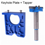 Jig baldų durys 35 mm vyrių spintelė Medienos montavimo gręžimo vadovas gręžimo įrankis Plate + Tapper