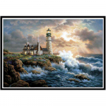 Pasidaryk pats Deimantinė tapyba 5D Visi&scaron;kai naujas Peizažas &Scaron;vyturys Deimantinė mozaika Mi&scaron;ko namelis Kryželiu Rinkinys Namų dekoracija Rankų darbo Dovana 40x30cm