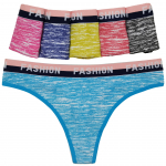 G-string Kelnaitės Medvilniniai Moteri&scaron;ki apatiniai Sexy Kelnaitės Moteri&scaron;kos apatinės kelnaitės Stringai Kamufliažinės kelnaitės Lingerie Femme 6 vnt / part. M