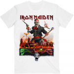 Iron Maiden Legacy Of The Beast Gyvai Meksiko Sityje Balti Unisex Mar&scaron;kinėliai S
