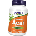 Ekologi&scaron;kos Acai uogos, Acai 500, Now Foods 100 daržovių kepurėlių (71128057)