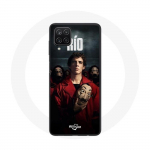 Coque pour Samsung Galaxy A42 5G La casa de papel Rio Masque