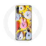 Coque pour Huawei P20 BTS Bangtan Sonyeondan BT21 Tata Chimmy Cooky Rj Shooky Koya Mang Et Van