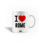 Keraminis puodelis I Love Rome Italy